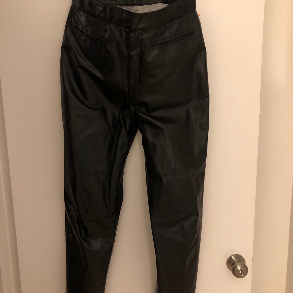 Women’s Black “Leather” pants